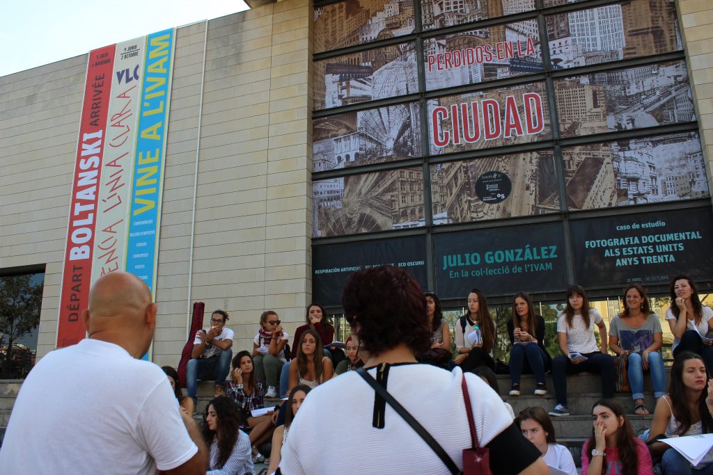 Exposición en el Instituto de arte moderno de Valencia