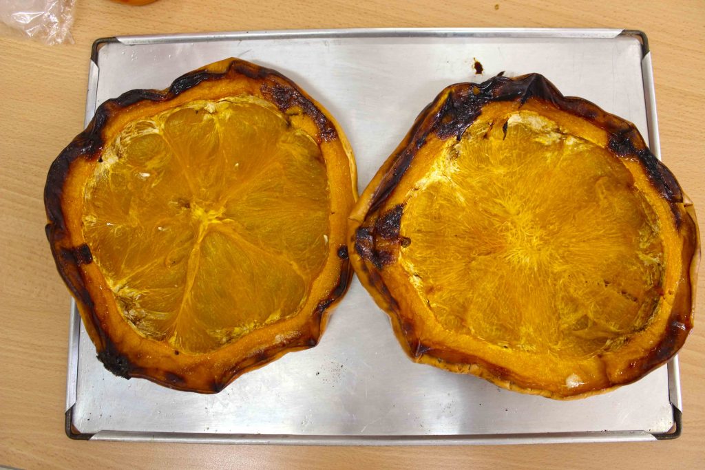 Calabaza al horno